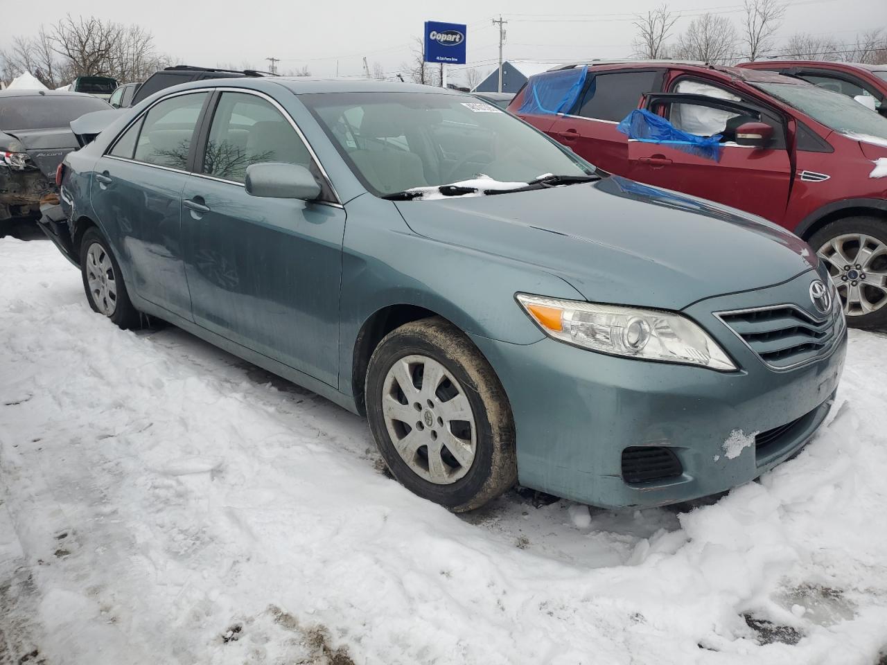 2010 Toyota Camry VIN 4T1BF3EK7AU555956 Copart auction photo, rear end / minor dent/scratches damage thumbnail 4