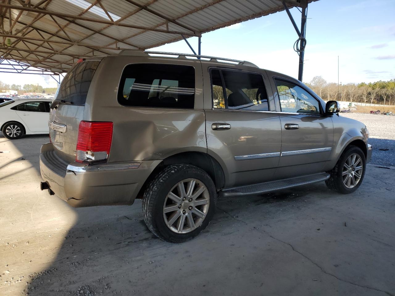 2007 Chrysler Aspen VIN 1A8HX58277F563225 Copart auction photo, rear end / side damage thumbnail 3