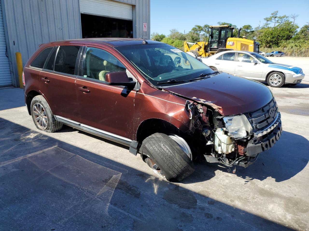 2010 Ford Edge VIN 2FMDK3JC2ABA97011 Copart auction photo, front end / minor dent/scratches damage thumbnail 4