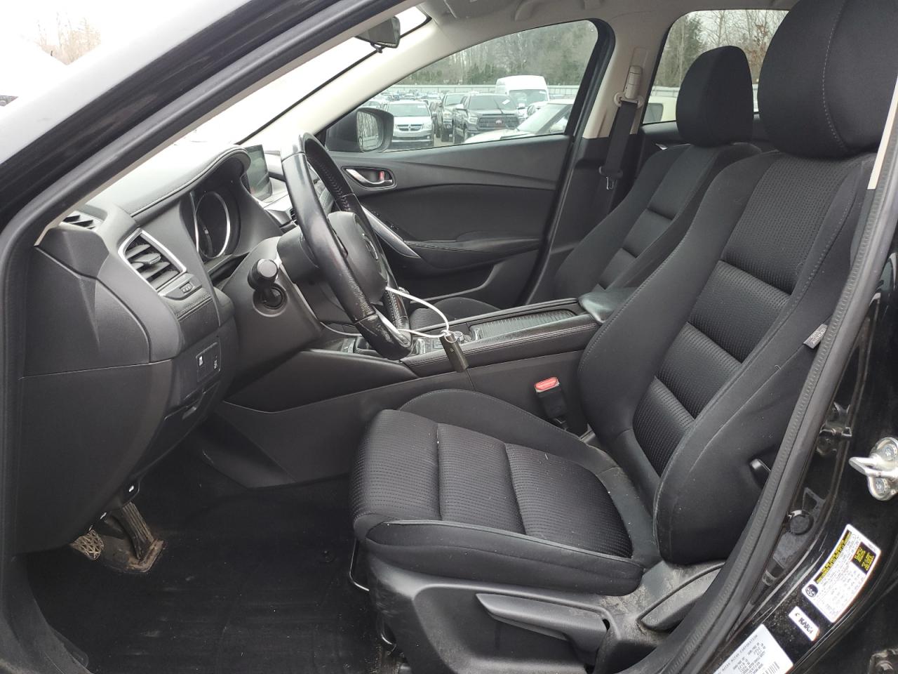 2017 Mazda 6 VIN JM1GL1U57H1123382 Copart auction photo, rear end damage thumbnail 7