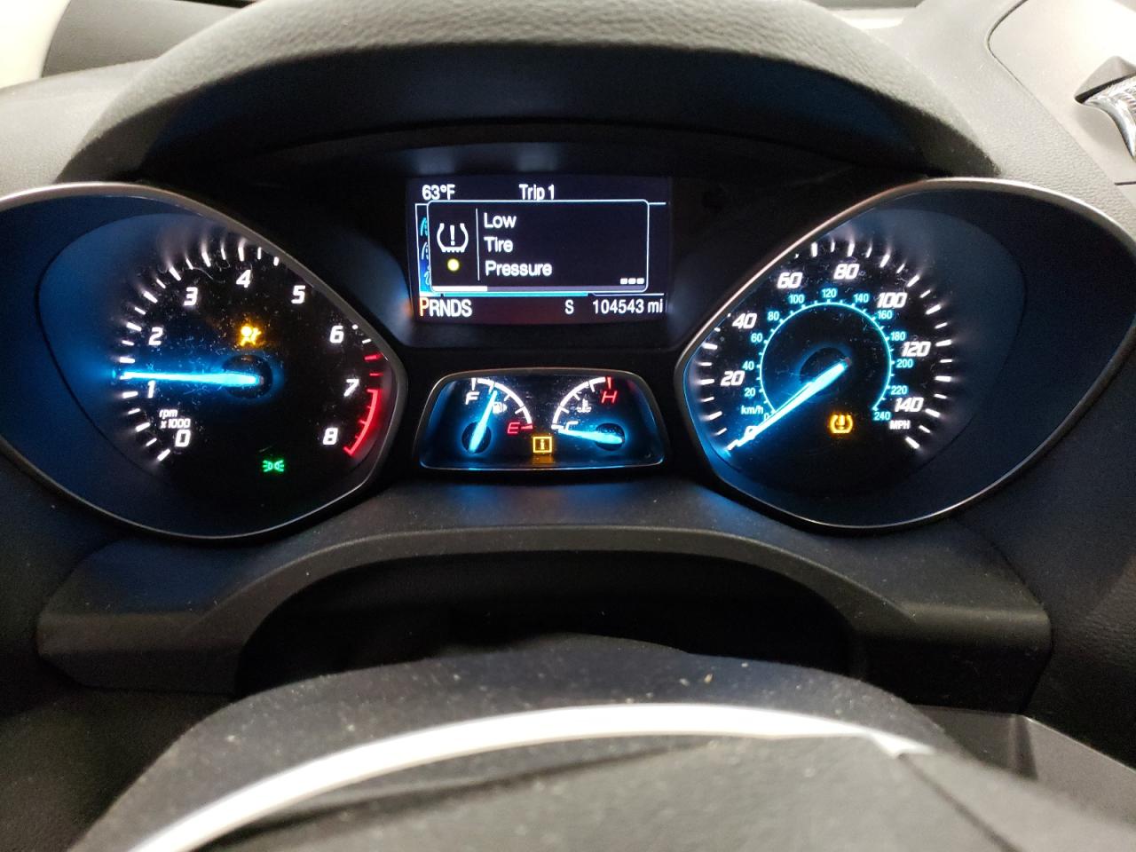 2014 Ford Escape VIN 1FMCU9GX8EUE31867 Copart auction photo, mechanical / rear end damage thumbnail 9
