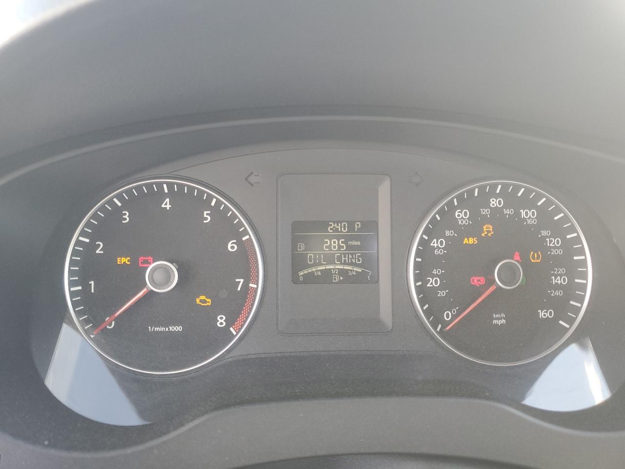 2014 Volkswagen Jetta VIN 3VWD17AJXEM302881 Copart auction photo, mechanical damage thumbnail 9