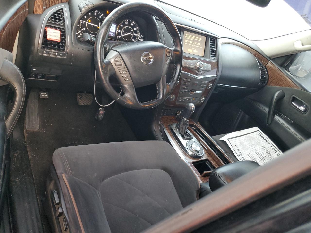 2018 Nissan Armada VIN JN8AY2ND3J9059629 Copart auction photo, normal wear / front end damage thumbnail 8