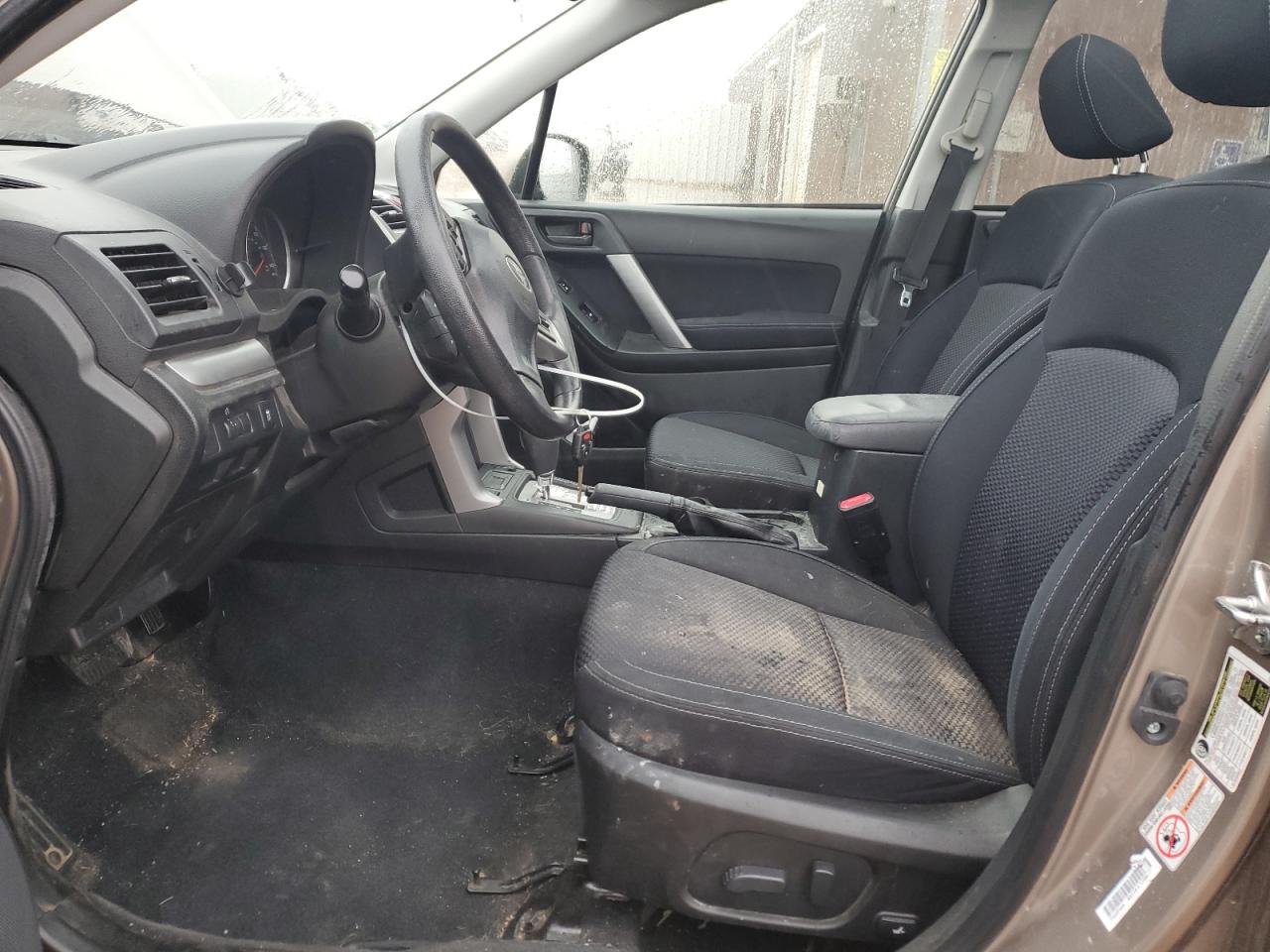 2015 Subaru Forester VIN JF2SJADC0FH439047 Copart auction photo, rear end / side damage thumbnail 7