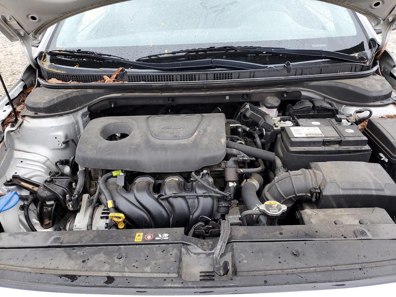 2019 Hyundai Accent VIN 3KPC24A30KE044839 Copart auction photo, all over damage thumbnail 11