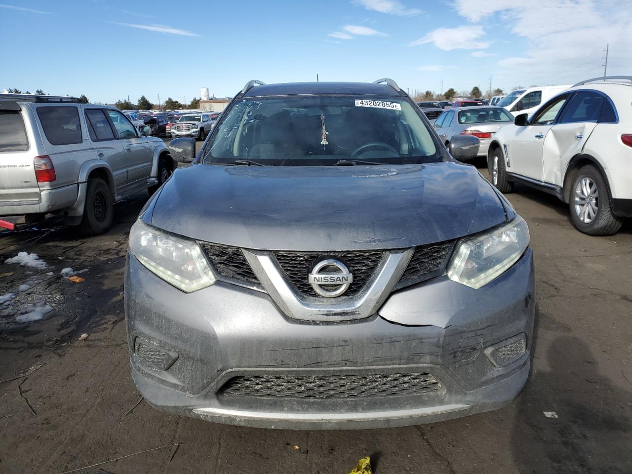 2015 Nissan Rogue VIN KNMAT2MV2FP515322 Copart auction photo, rear end damage thumbnail 5