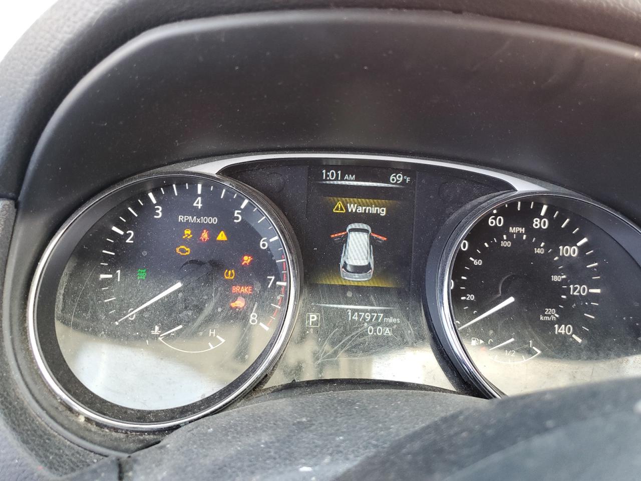 2014 Nissan Rogue VIN 5N1AT2MV5EC845005 Copart auction photo, front end / side damage thumbnail 9