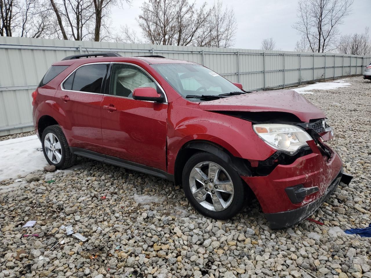 2013 Chevrolet Equinox VIN 2GNALDEK2D1198210 Copart auction photo, all over damage thumbnail 4