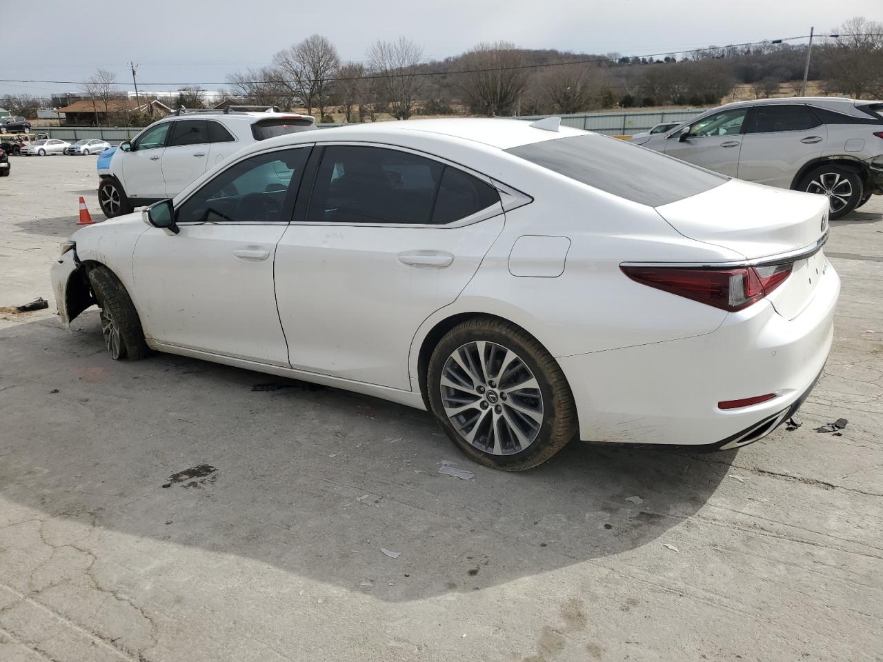 2020 Lexus ES VIN 58ADZ1B1XLU074823 Copart auction photo, front end damage thumbnail 2