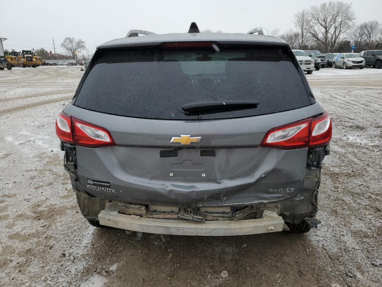2018 Chevrolet Equinox VIN 3GNAXSEV7JL104383 Copart auction photo, rear end damage thumbnail 6