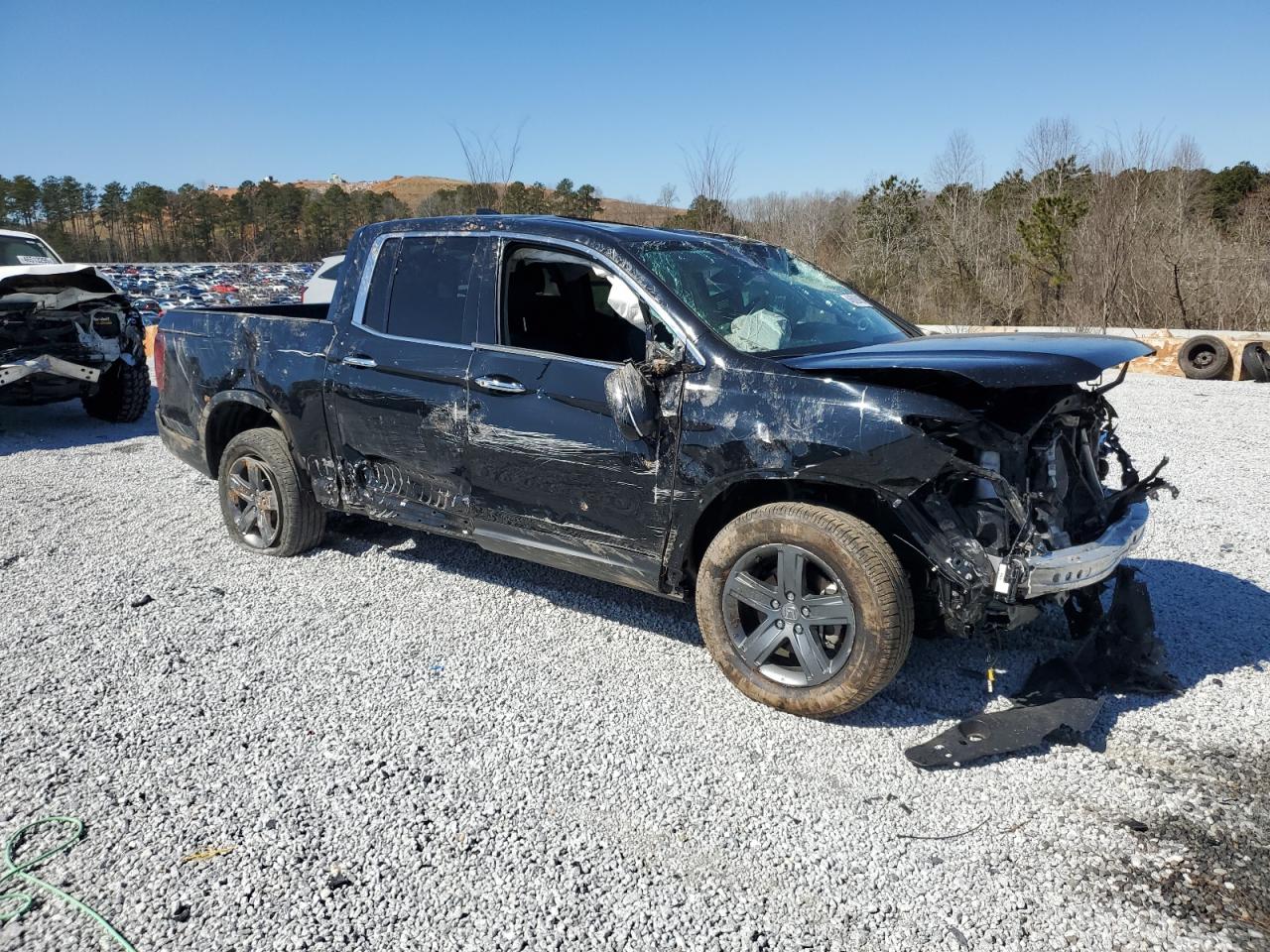2021 Honda Ridgeline VIN 5FPYK3F78MB027691 Copart auction photo, all over / mechanical damage thumbnail 4