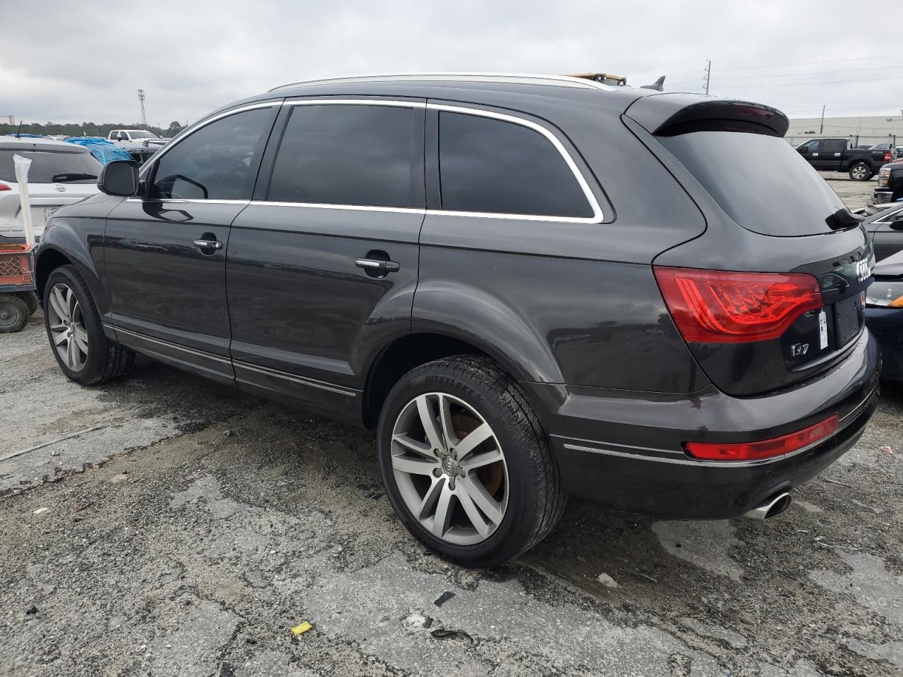 2014 Audi Q7 VIN WA1LMAFE4ED000653 Copart auction photo, water/flood damage thumbnail 2