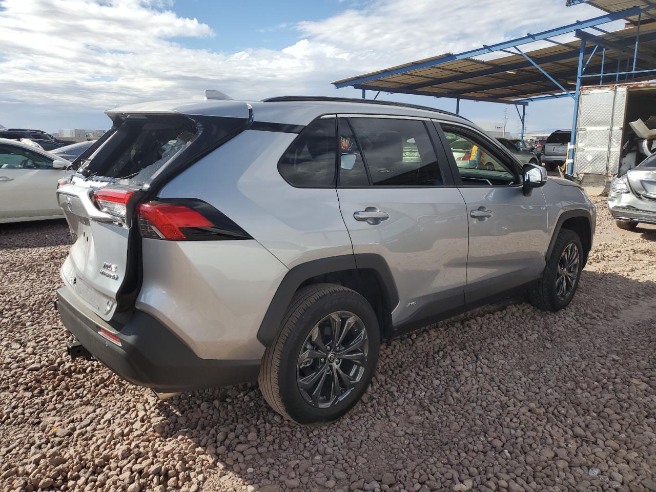 2024 Toyota RAV 4 VIN JTMB6RFV7RJ044969 Copart auction photo, rear end damage thumbnail 3