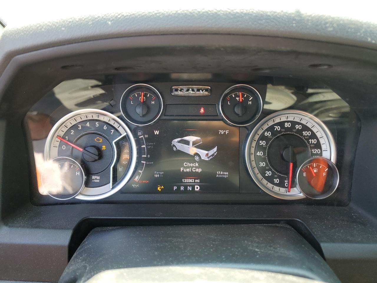 2017 RAM 1500 VIN 1C6RR7TT5HS551978 Copart auction photo, side damage thumbnail 9