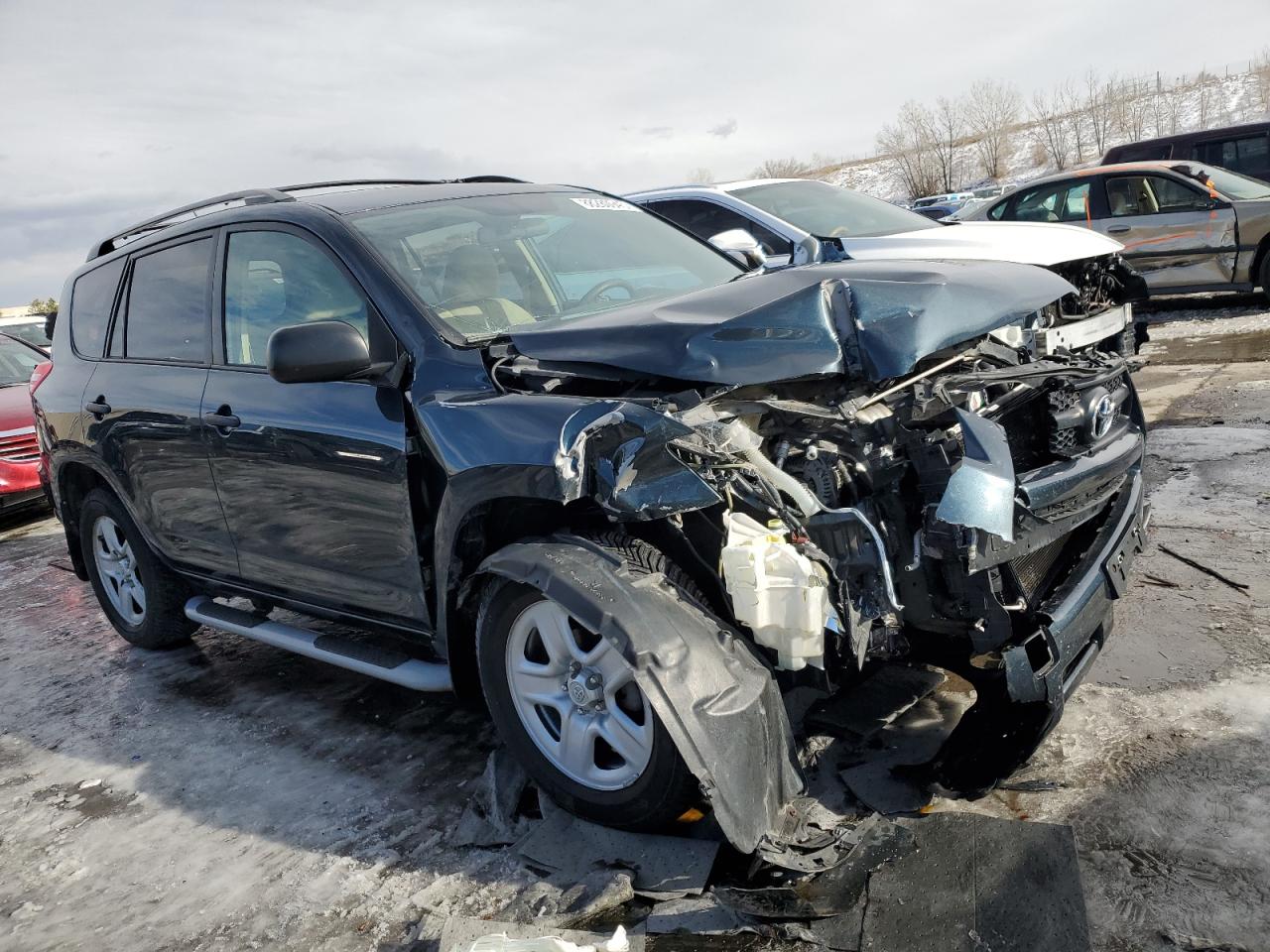 2010 Toyota RAV 4 VIN 2T3ZF4DV2AW041214 Copart auction photo, front end damage thumbnail 4