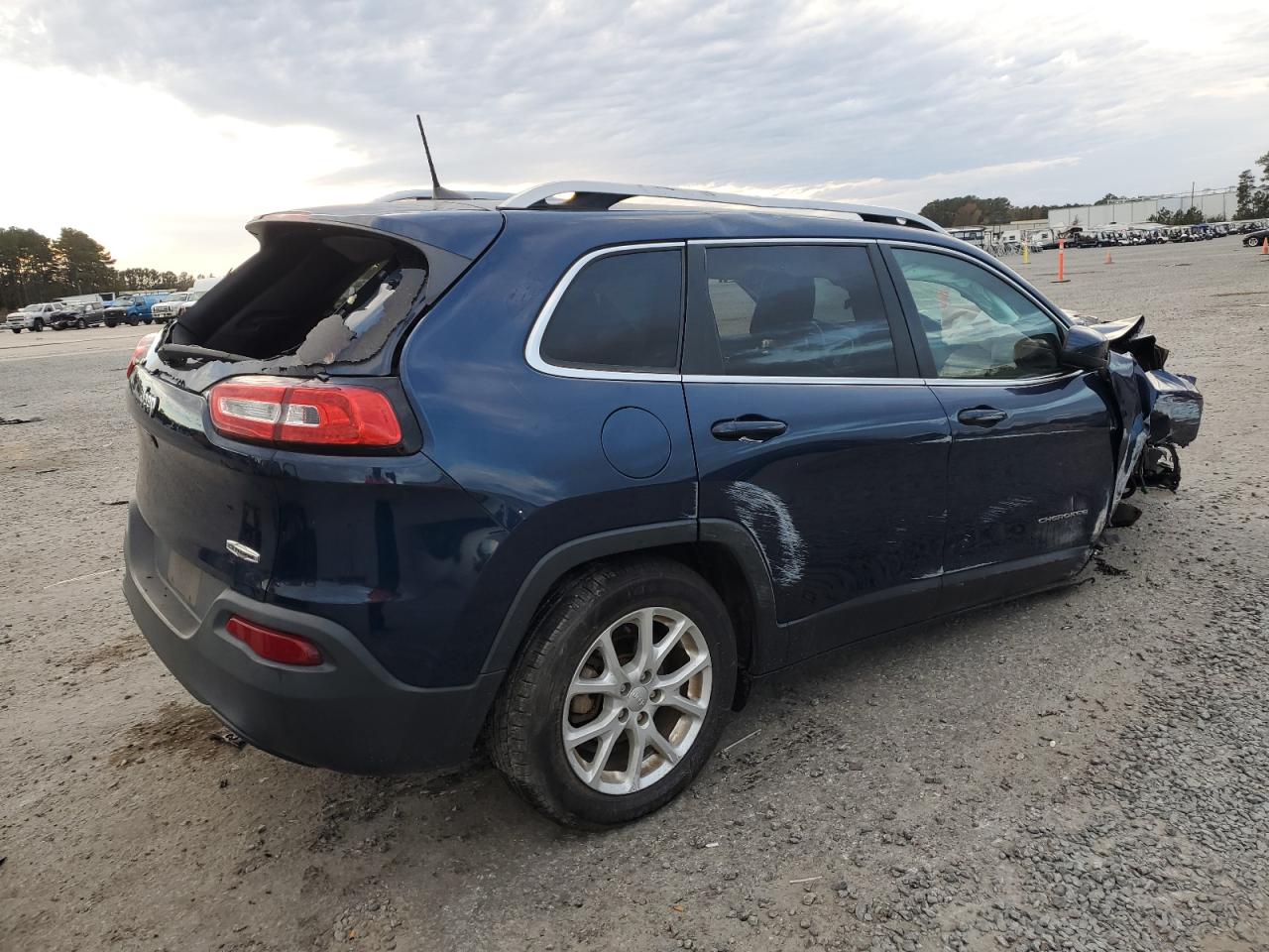 2018 Jeep Grand Cherokee VIN 1C4PJLLB3JD535165 Copart auction photo, all over damage thumbnail 3