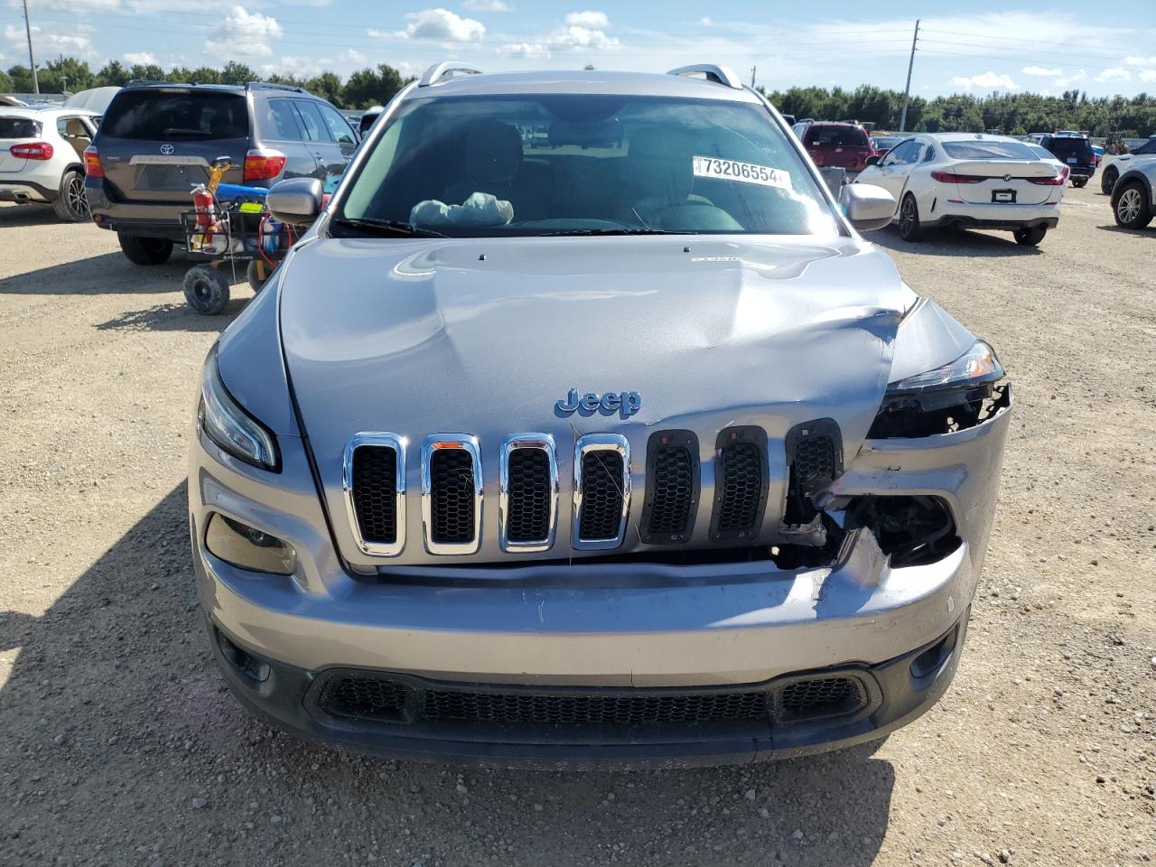 2017 Jeep Grand Cherokee VIN 1C4PJLCB7HW534793 Copart auction photo, front end damage thumbnail 5