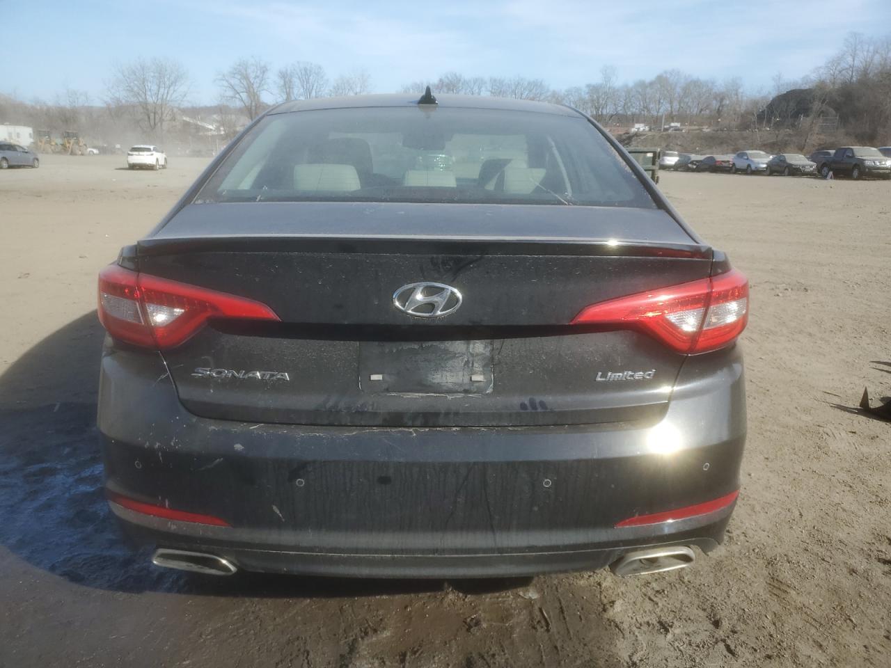 2016 Hyundai Sonata VIN 5NPE34AF7GH391216 Copart auction photo, front end / minor dent/scratches damage thumbnail 6