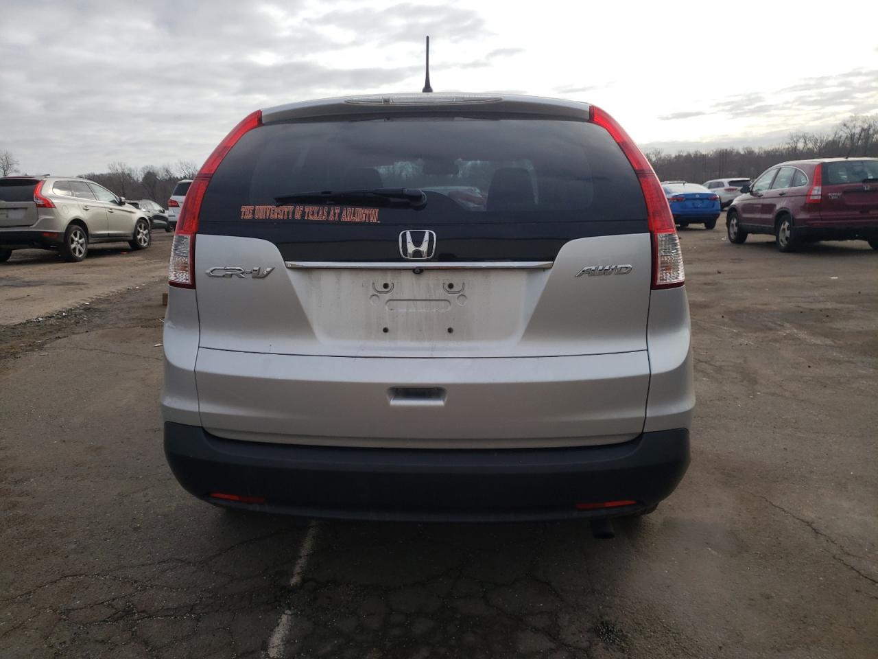 2013 Honda CR-V VIN 2HKRM4H38DH662970 Copart auction photo, front end / minor dent/scratches damage thumbnail 6