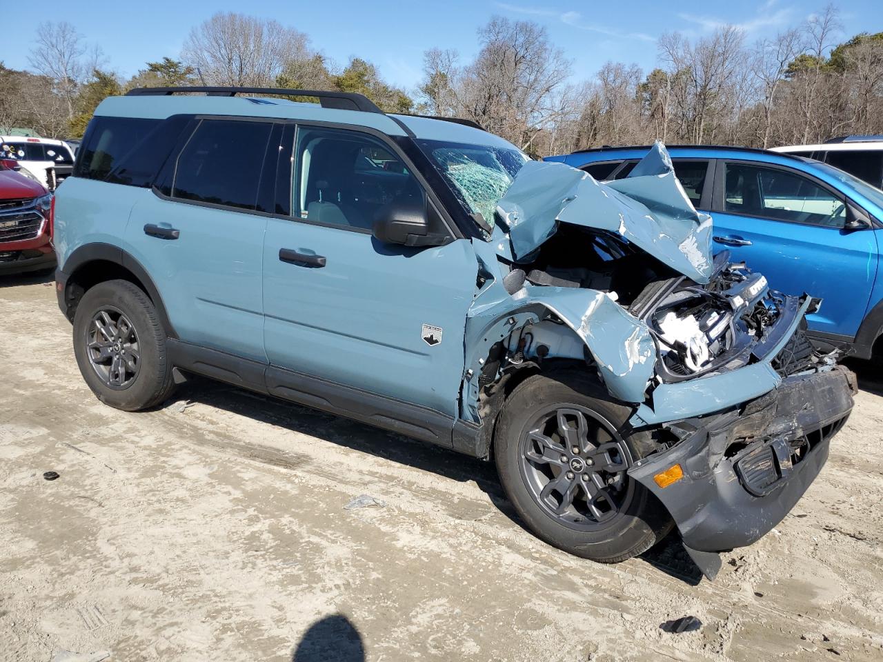 2023 Ford Bronco VIN 3FMCR9B63PRE33617 Copart auction photo, front end / rear end damage thumbnail 4