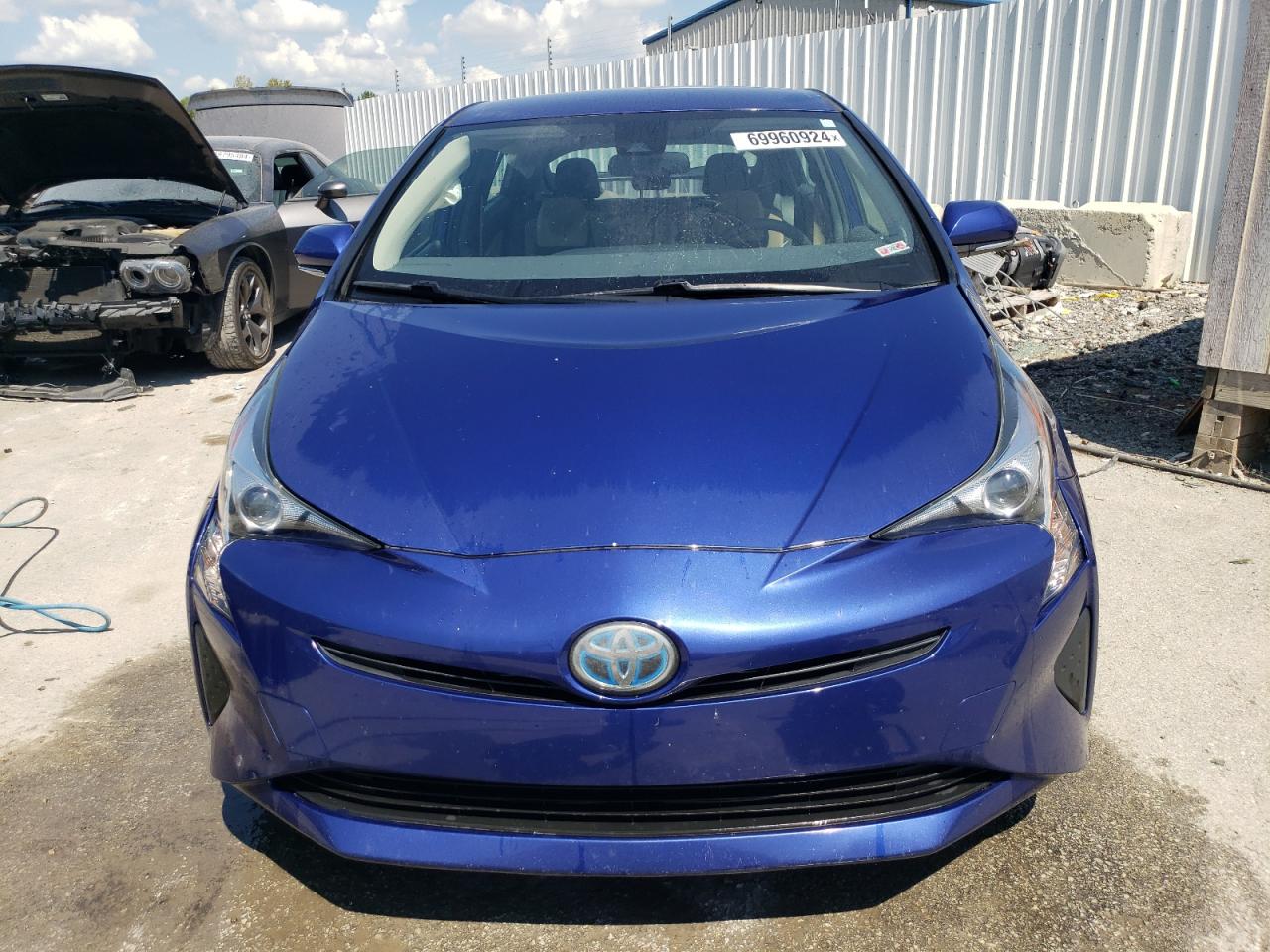 2017 Toyota Prius VIN JTDKBRFU8H3542314 Copart auction photo, side damage thumbnail 5