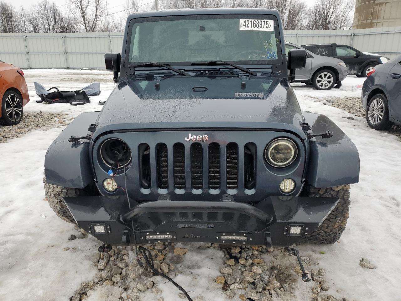 2008 Jeep Wrangler VIN 1J4GA59188L576055 Copart auction photo, all over damage thumbnail 5