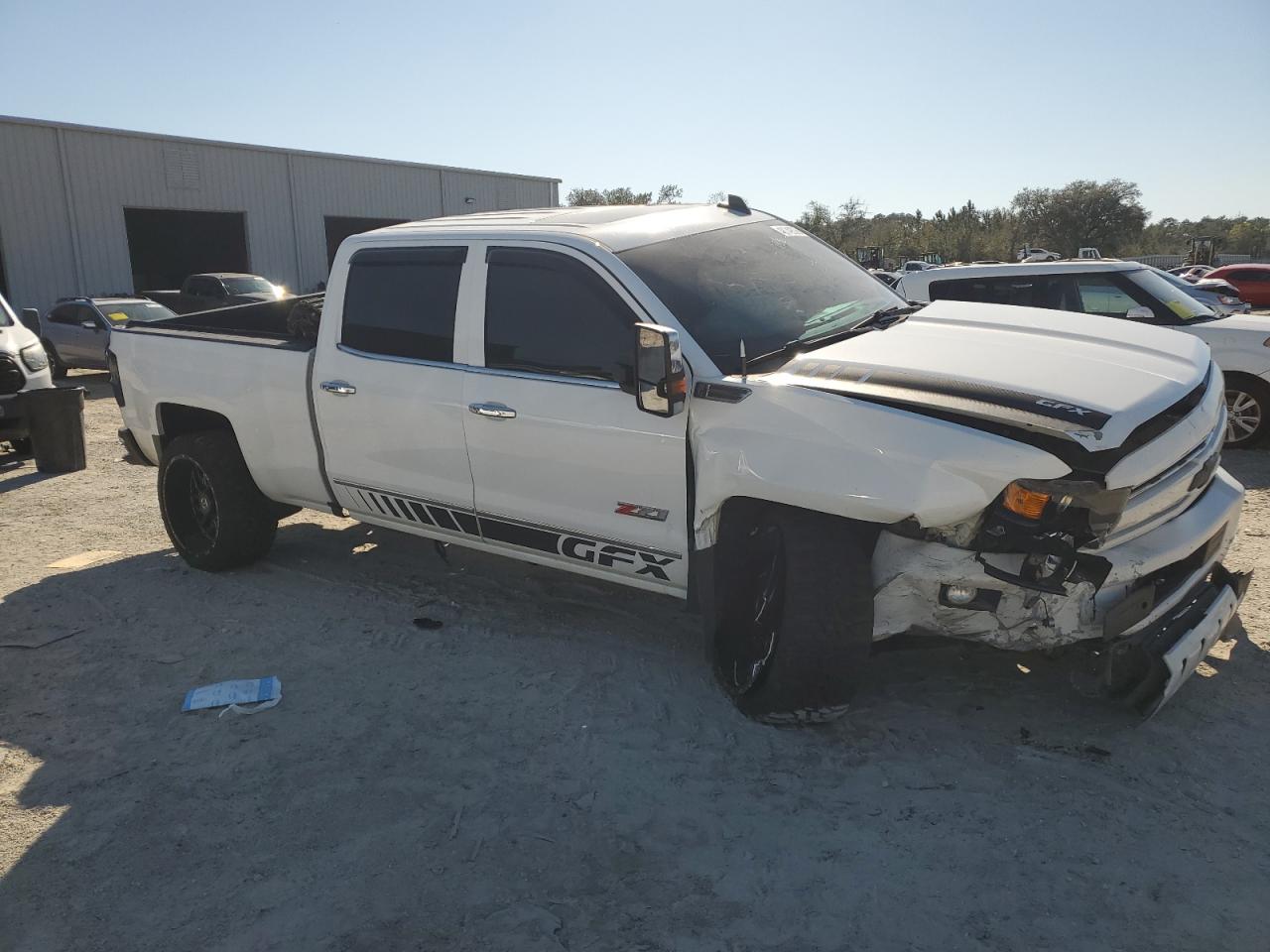 2016 Chevrolet Silverado VIN 1GC1KWEG5GF190912 Copart auction photo, front end damage thumbnail 4