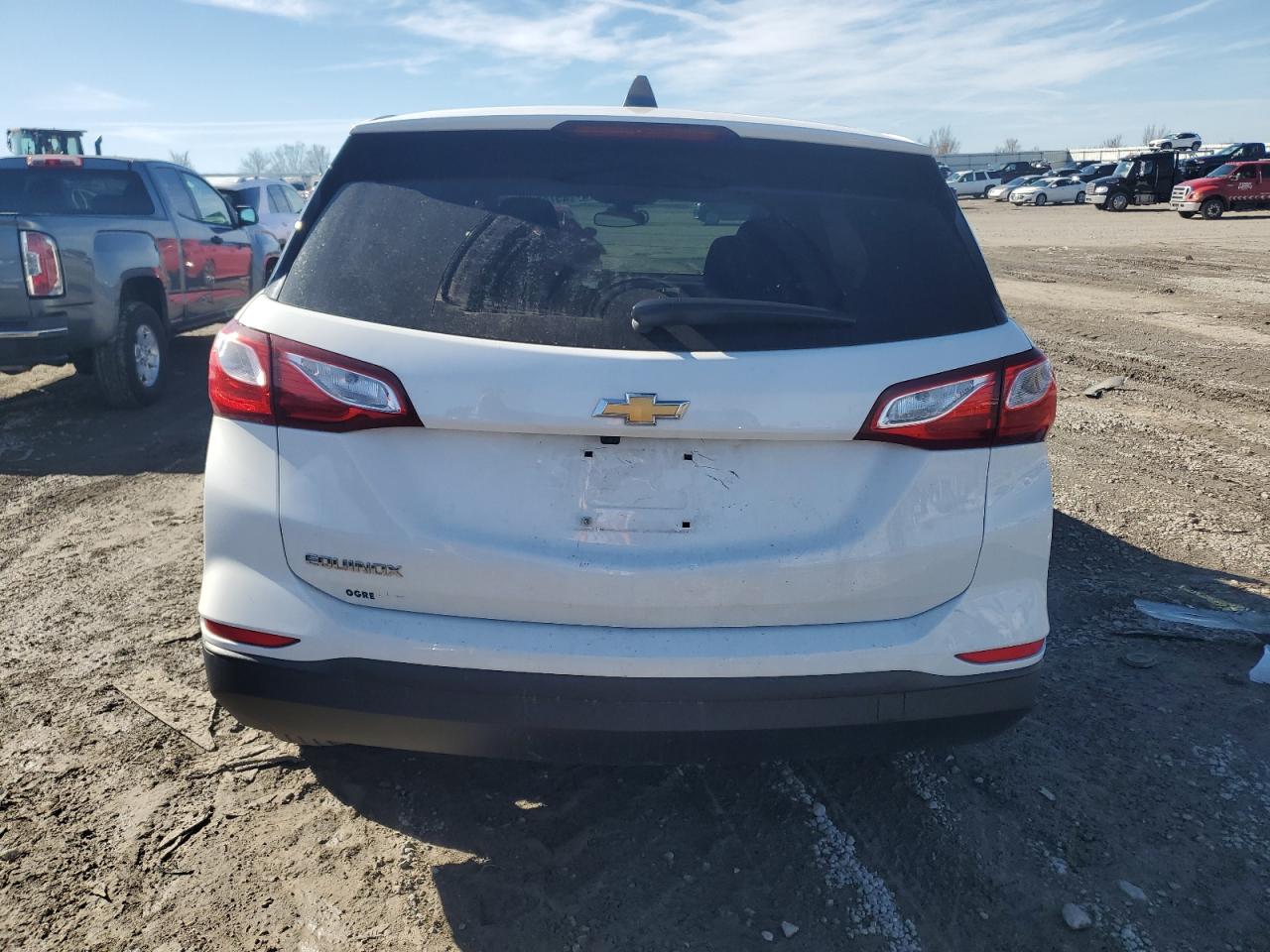2019 Chevrolet Equinox VIN 2GNAXHEV7K6225830 Copart auction photo, front end / side damage thumbnail 6
