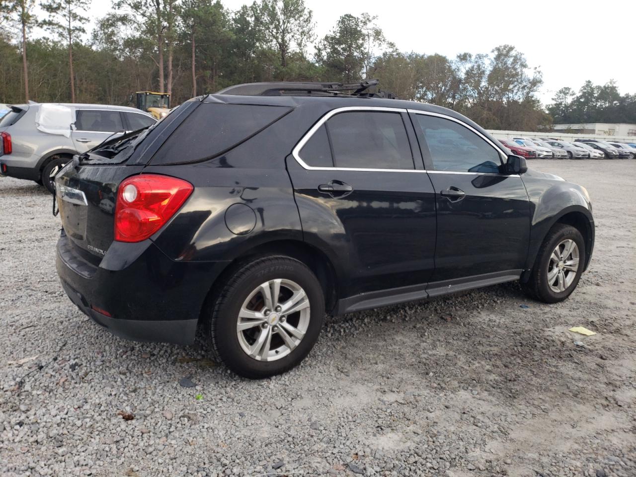 2010 Chevrolet Equinox VIN 2CNALDEWXA6332001 Copart auction photo, top/roof damage thumbnail 3