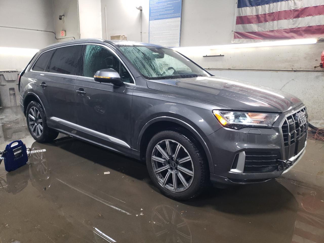 2022 Audi Q7 VIN WA1LJBF74ND007229 Copart auction photo, rear end damage thumbnail 4