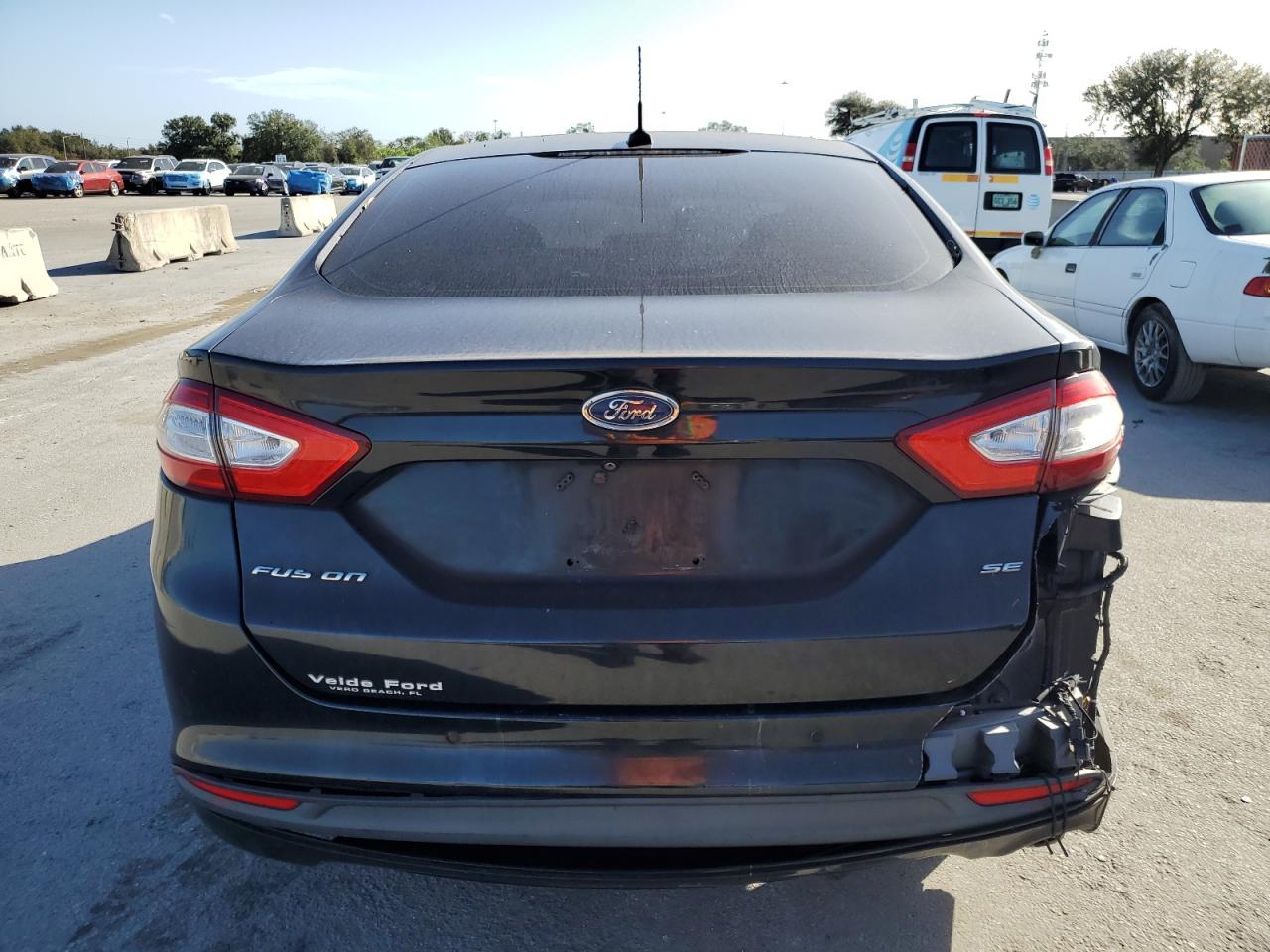 2016 Ford Fusion VIN 3FA6P0H75GR394702 Copart auction photo, all over damage thumbnail 6