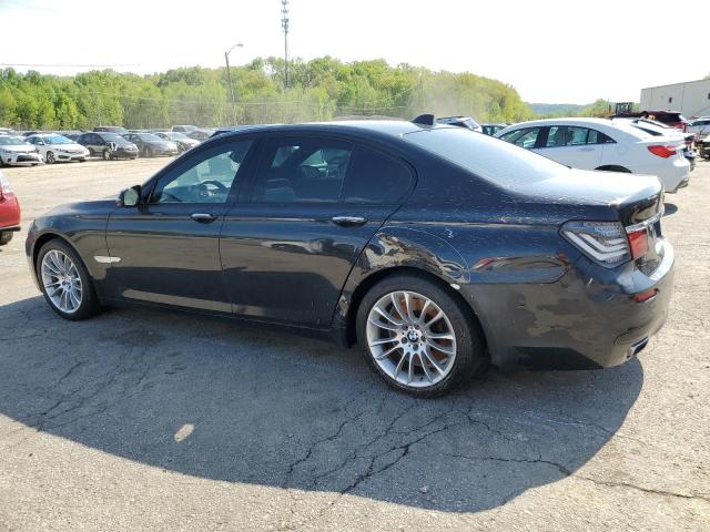2013 BMW 7er VIN WBAYB6C55DD223914 Copart auction photo, side / rear end damage thumbnail 2