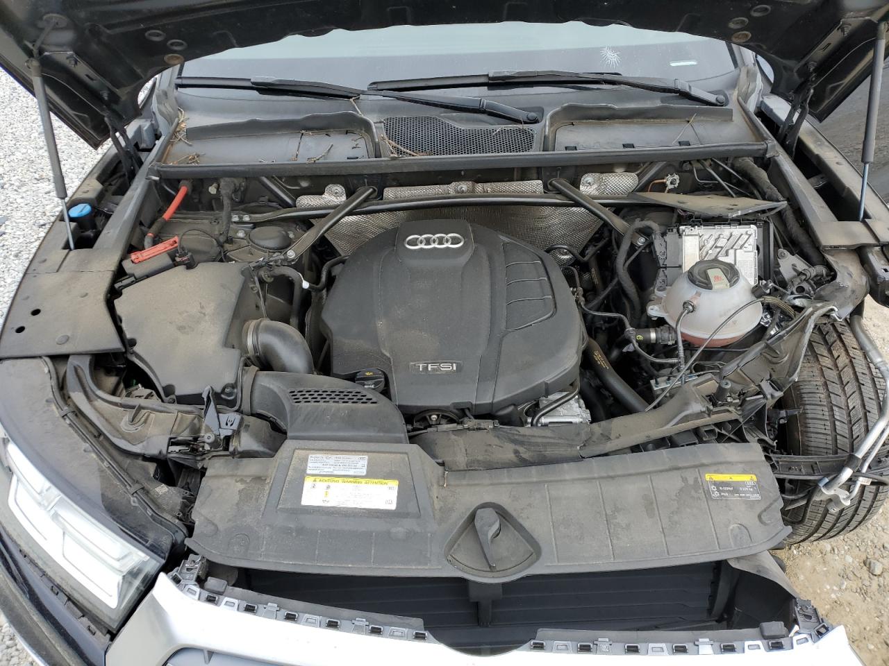 2019 Audi Q5 VIN WA1BNAFY7K2129741 Copart auction photo, front end / rear end damage thumbnail 12