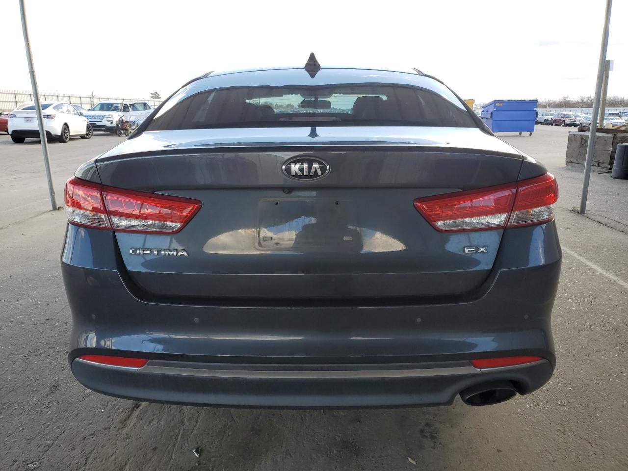 2018 KIA Optima VIN 5XXGU4L36JG272889 Copart auction photo, front end damage thumbnail 6