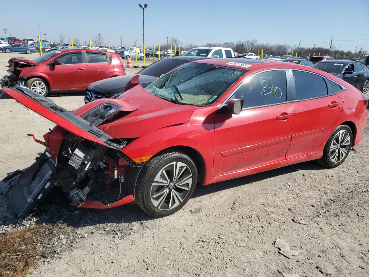 2017 Honda Civic VIN 2HGFC1F70HH648863