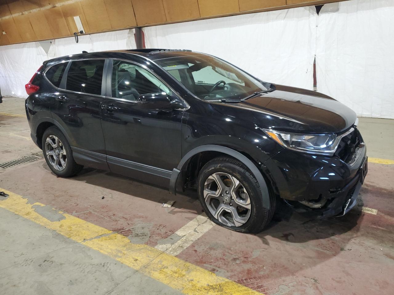 2019 Honda CR-V VIN 7FARW2H81KE023078 Copart auction photo, all over damage thumbnail 4