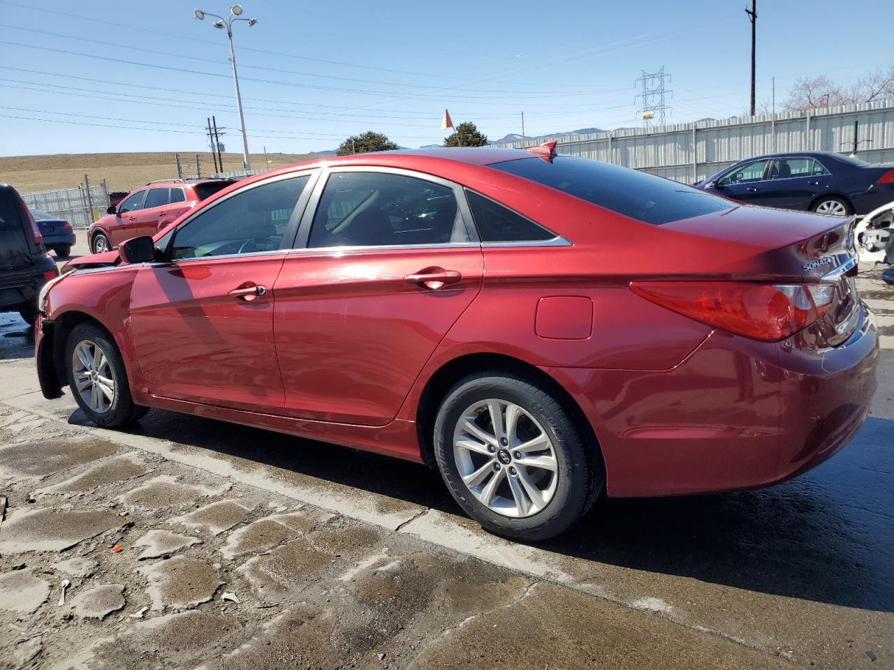 2013 Hyundai Sonata VIN 5NPEB4AC9DH687987 Copart auction photo, front end damage thumbnail 2