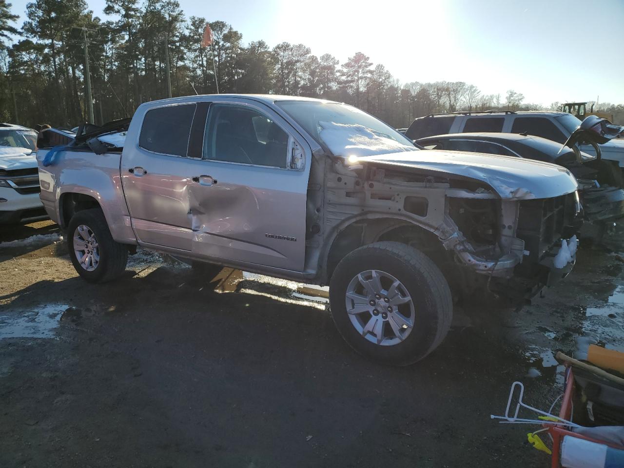 2018 Chevrolet Colorado VIN 1GCGSCEN0J1217008 Copart auction photo, all over damage thumbnail 4