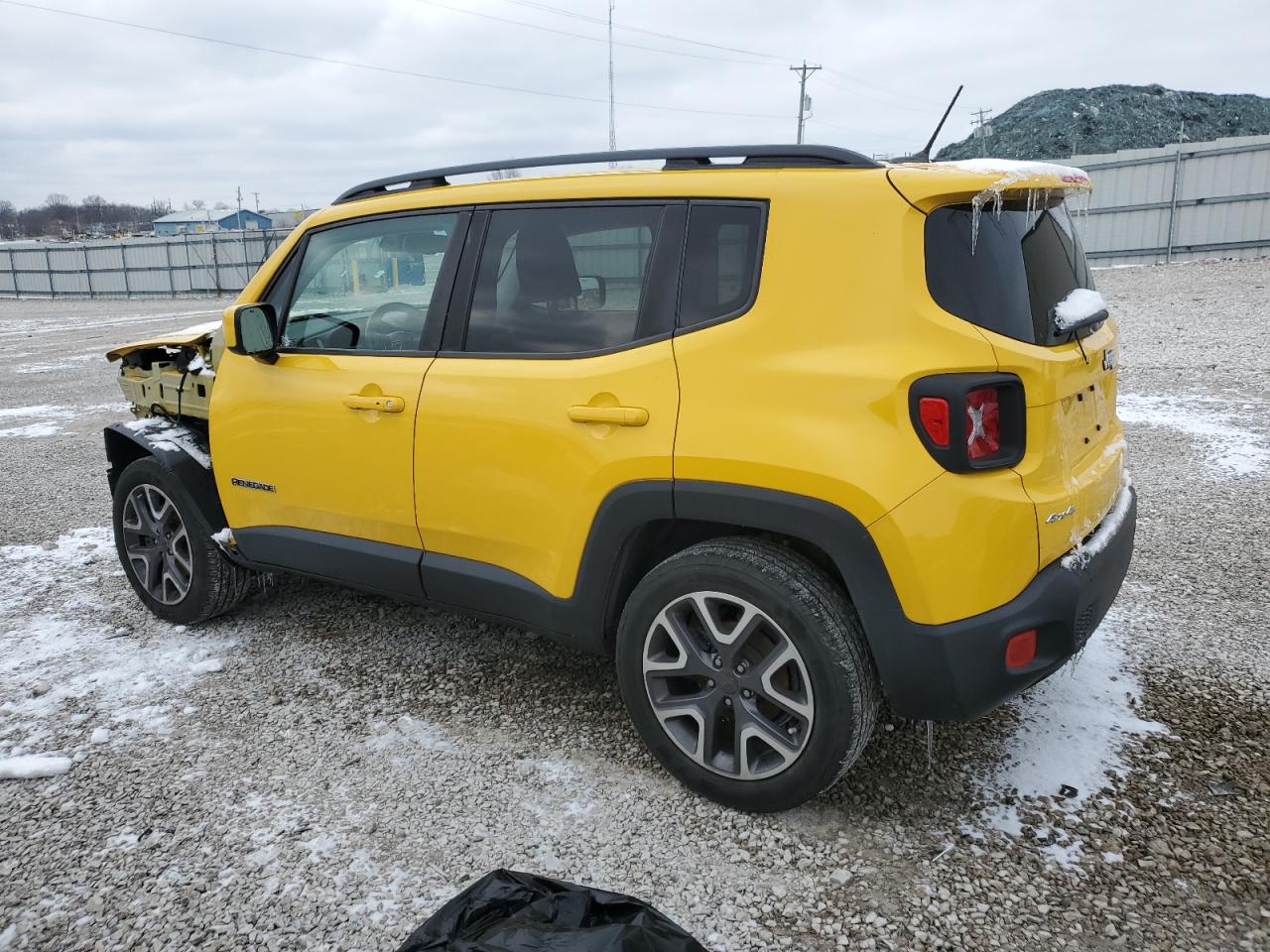 2017 Jeep Renegade VIN ZACCJBBB4HPE72776 Copart auction photo, front end damage thumbnail 2