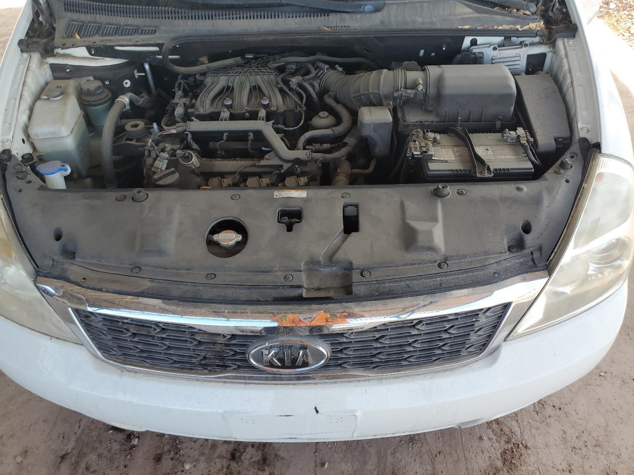 2012 KIA Sedona VIN KNDMH4C7XC6482584 Copart auction photo, mechanical damage thumbnail 11