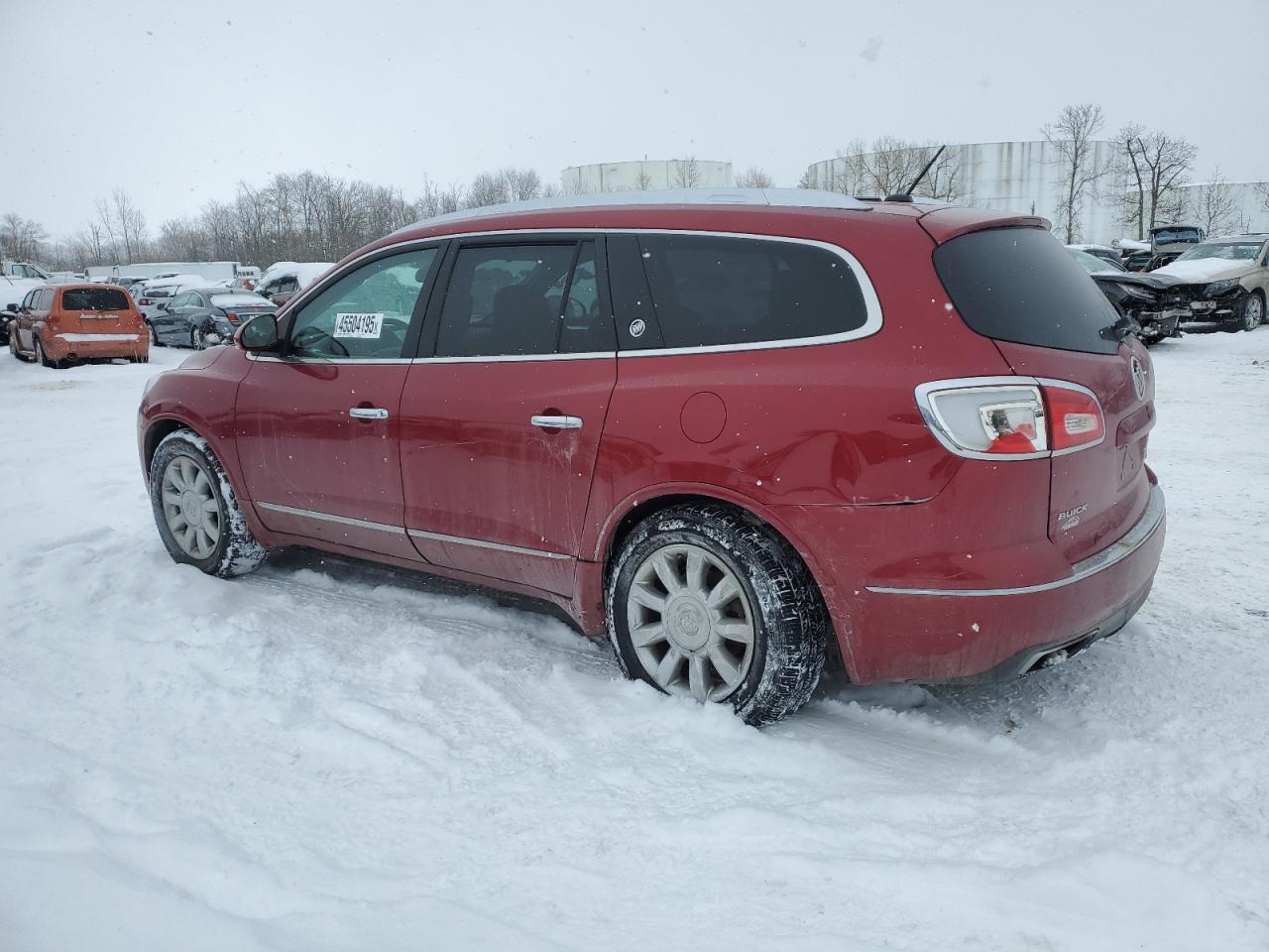 2014 Buick Enclave VIN 5GAKVBKD6EJ211700 Copart auction photo, rear end damage thumbnail 2