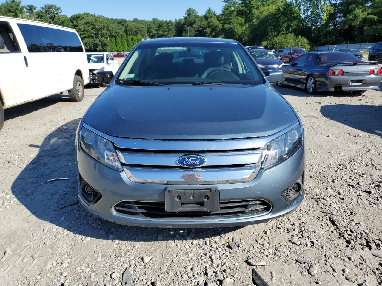 2011 Ford Fusion VIN 3FAHP0HA9BR242984 Copart auction photo, side / front end damage thumbnail 5
