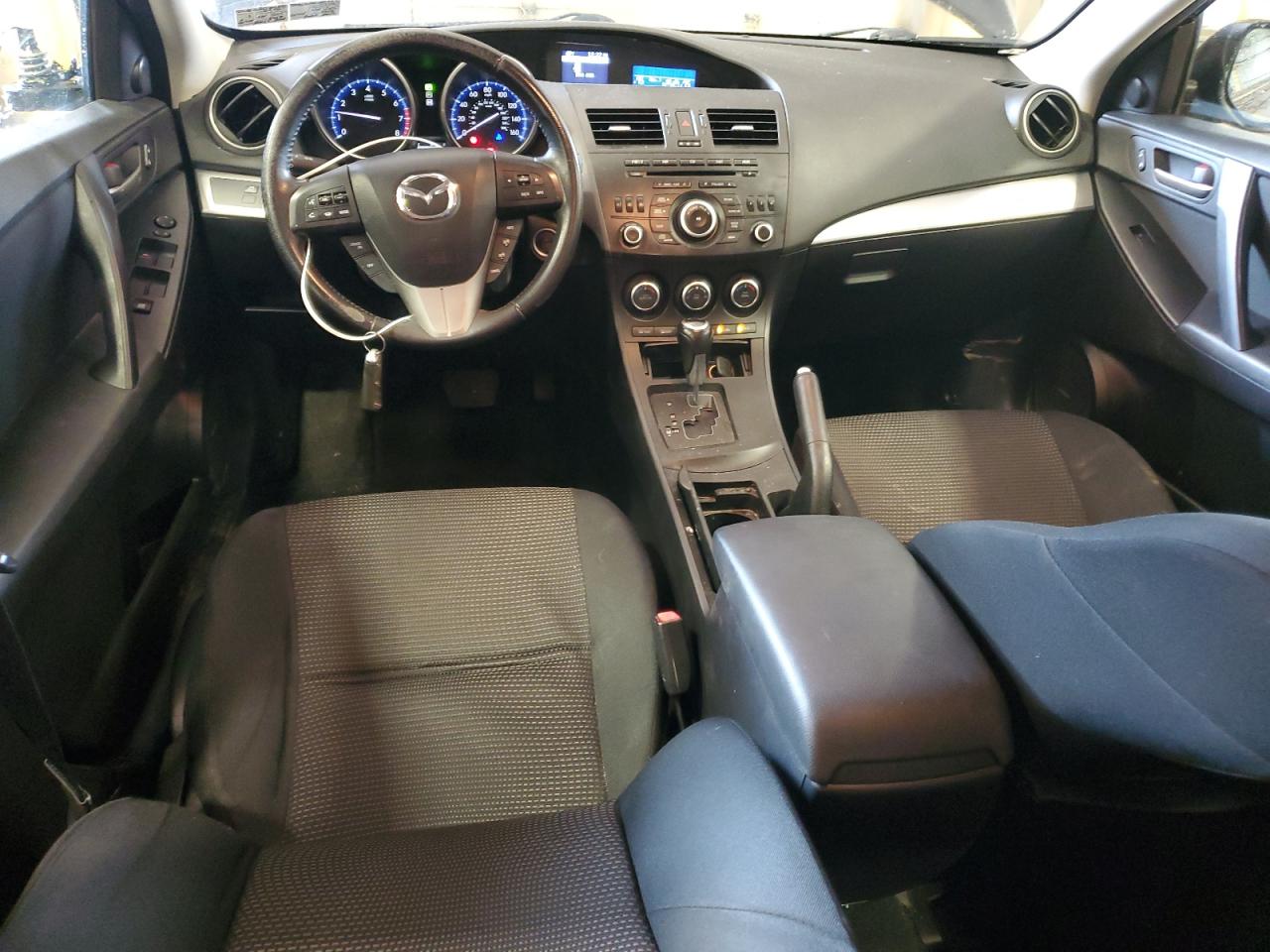 2013 Mazda 3 VIN JM1BL1LP0D1800862 Copart auction photo, front end / side damage thumbnail 8