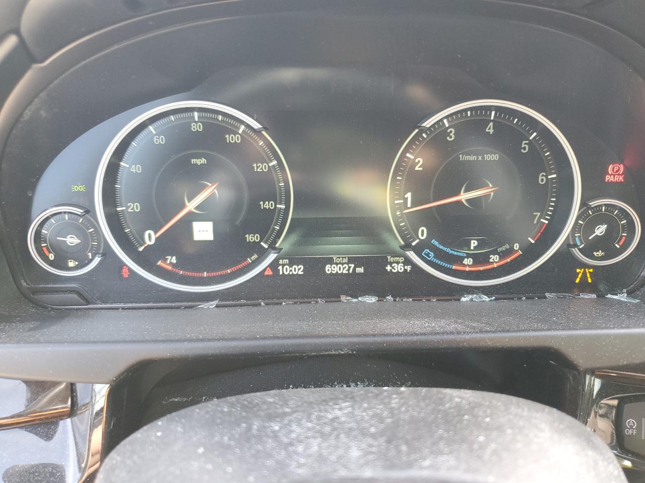 2018 BMW X5 VIN 5UXKR0C54JL070041 Copart auction photo, top/roof / minor dent/scratches damage thumbnail 9