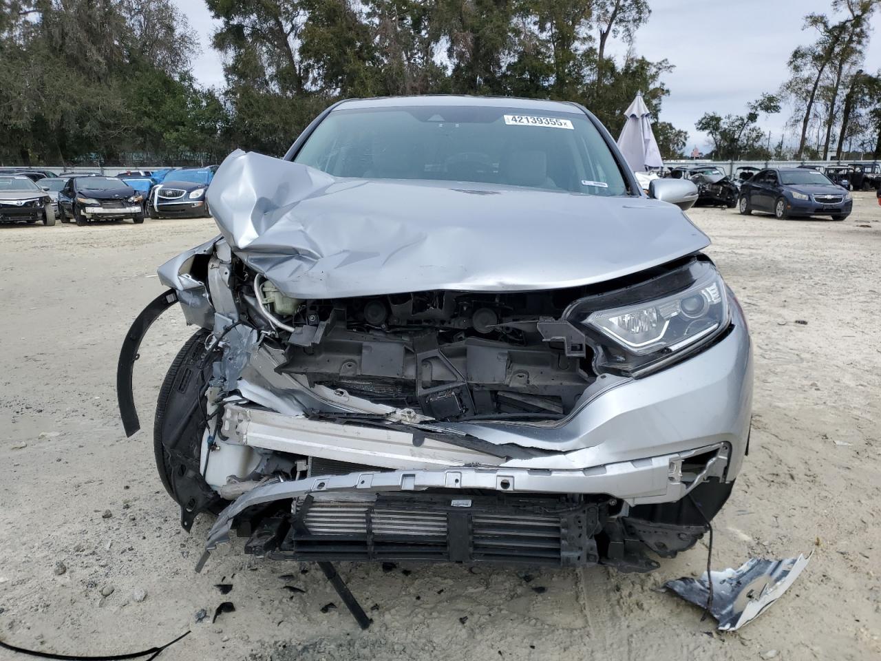 2021 Honda CR-V VIN 5J6RW2H80MA013482 Copart auction photo, front end / minor dent/scratches damage thumbnail 5