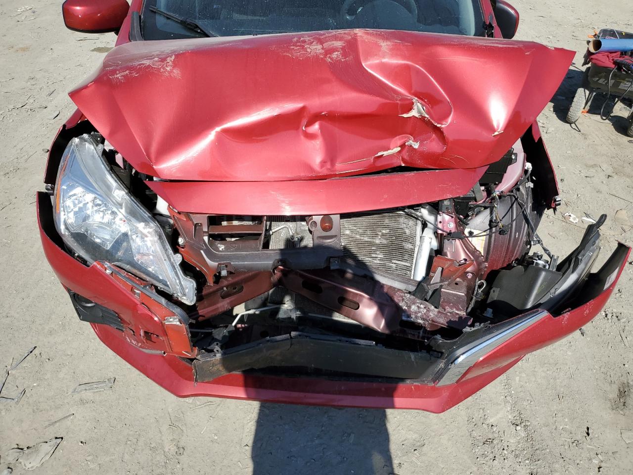 2021 Mitsubishi Mirage VIN ML32AUHJ5MH009023 Copart auction photo, front end damage thumbnail 12