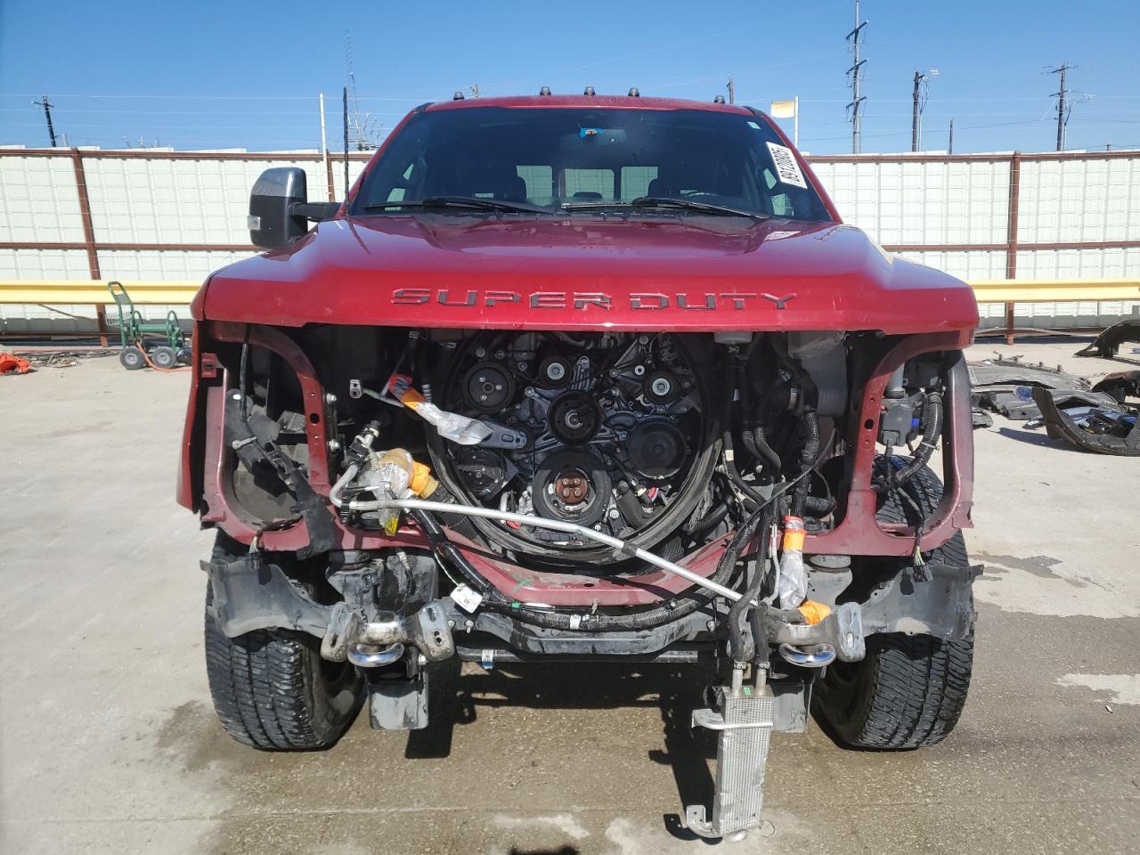2022 Ford F250 VIN 1FT7W2BT2NEC86069 Copart auction photo, front end damage thumbnail 5