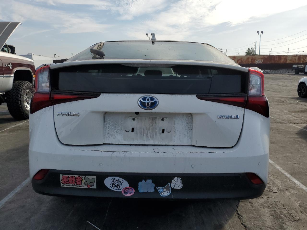 2021 Toyota Prius VIN JTDKAMFU4M3143657 Copart auction photo, front end damage thumbnail 6