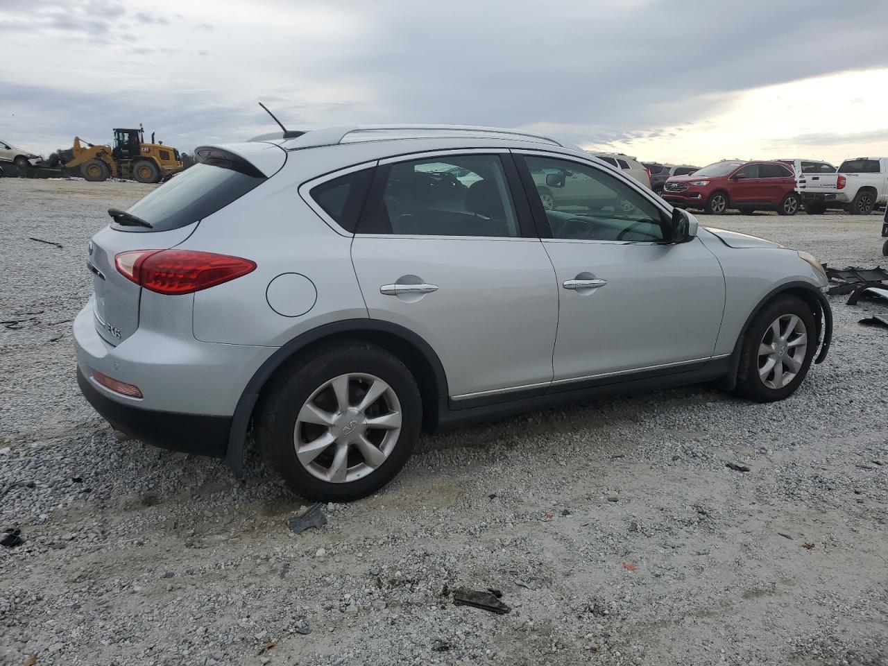 2008 Infiniti EX VIN JNKAJ09E38M305771 Copart auction photo, front end / minor dent/scratches damage thumbnail 3