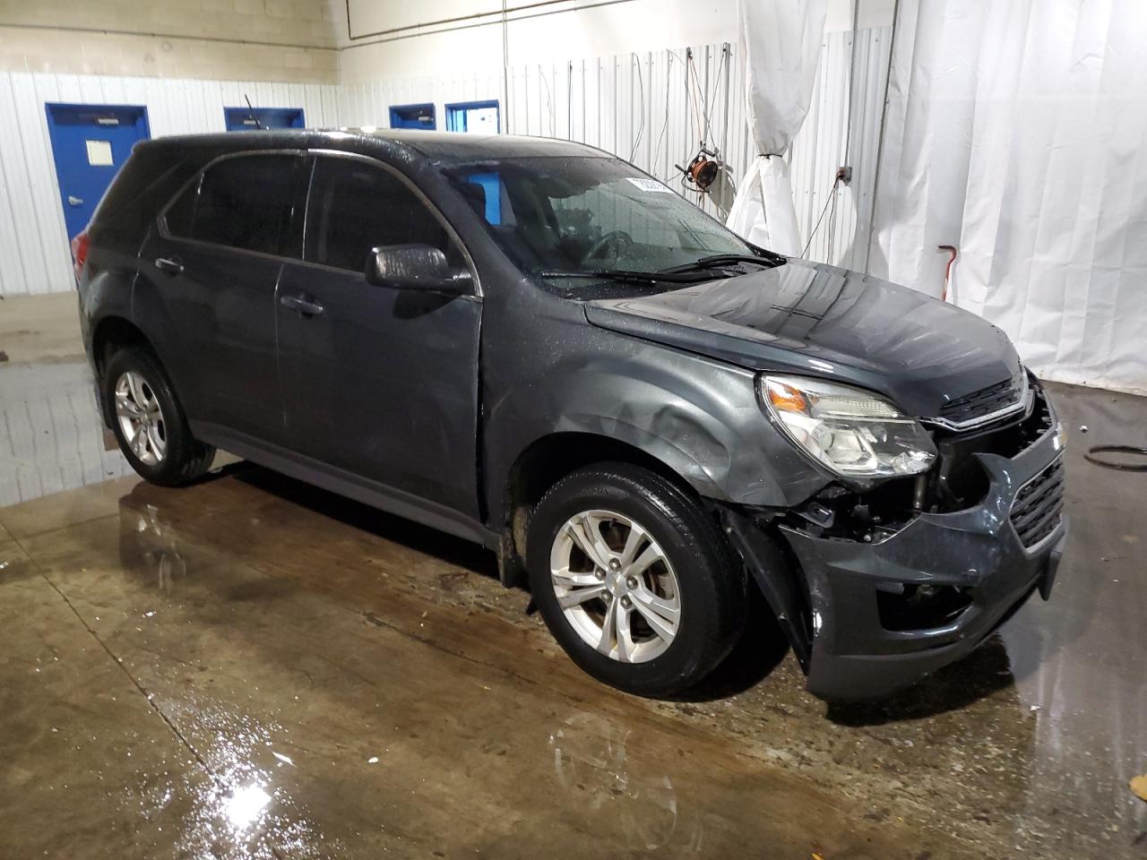 2017 Chevrolet Equinox VIN 2GNALBEK6H1512242 Copart auction photo, front end damage thumbnail 4
